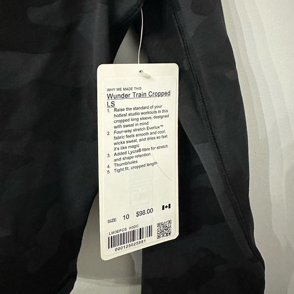 Lululemon Wunder Train LS Camo - Picture 3 of 3